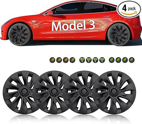 Doietc 18 Wheel Caps for Tesla Model 3 (2017-2023)